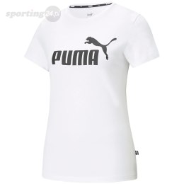 Koszulka damska Puma ESS Logo Tee biała 586774 02 Puma