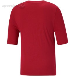 Koszulka damska Puma Modern Basics Tee czerwona 585929 22 Puma