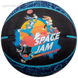 Piłka do koszykówki Spalding Space Jam Court czarno-niebieska '6 84592Z Spalding