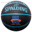 Piłka do koszykówki Spalding Space Jam Tune Squad Roster czarno-niebieska '7 84582Z Spalding