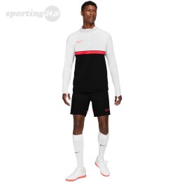 Bluza męska Nike Dri-FIT Academy 21 Drill Top biało-czarna CW6110 016 Nike Football