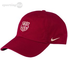 Czapka Nike FCB Heritage 86 CAP czerwona DH2377 621 Nike Football