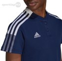 Koszulka damska adidas Tiro 21 Polo W granatowa GK9674 Adidas teamwear