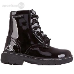 Buty dla dzieci Kappa Deenish Shine K czarne lakierowane 260841K 1115 Kappa
