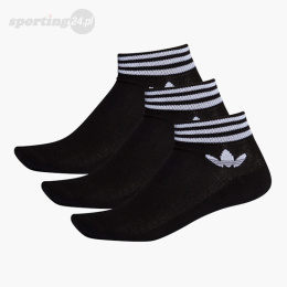 Skarpety adidas Originals Trefoil Ankle Sock 3PP EE1151