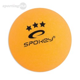 Zestaw: piłeczki do tenisa stołowego specjalistyczne pomarańczowe (6 szt.) Spokey SPECIAL 3* orange