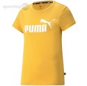 Koszulka damska Puma ESS Logo Tee żółta 586775 37 Puma