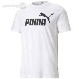 Koszulka męska Puma ESS Logo Tee biała 586666 02 Puma