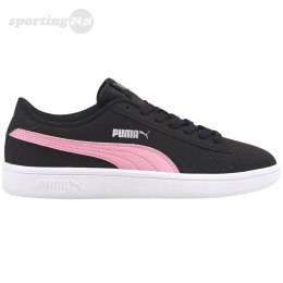 Buty dla dzieci Puma Smash v2 Buck Jr czarno-różowe 365182 40 Puma