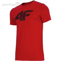Koszulka męska 4F czerwona H4L22 TSM353 62S 4F