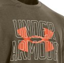 Bluza męska Under Armour UA Rival Terry Logo Crew zielona 1370391 361 Under Armour