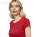Koszulka damska 4F czerwona H4L22 TSD353 62S 4F