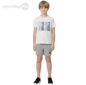 Koszulka dla chłopca 4F biała HJL22 JTSM015 10S 4F