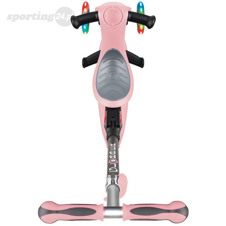 Hulajnoga jeździk rowerek Smj Globber GO-UP Deluxe Fantasy Lights Pastel Pink - Flowers różowa 647-211 Smj