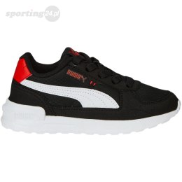 Buty dla dzieci Puma Graviton AC PS czarno-czerwone 381988 11 Puma