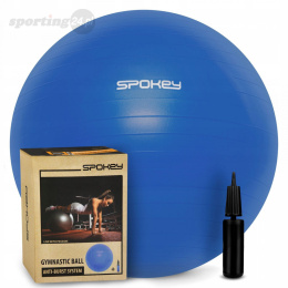 Piłka gimnastyczna Spokey Fitball III 75cm niebieska 920938 Spokey