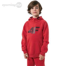 Bluza dla chłopca 4F czerwona HJZ22 JBLM002 62S 4F