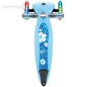 Hulajnoga jeździk rowerek Smj Globber GO-UP Deluxe Fantasy Lights Pastel Blue - Flowers niebieska 647-201 Smj