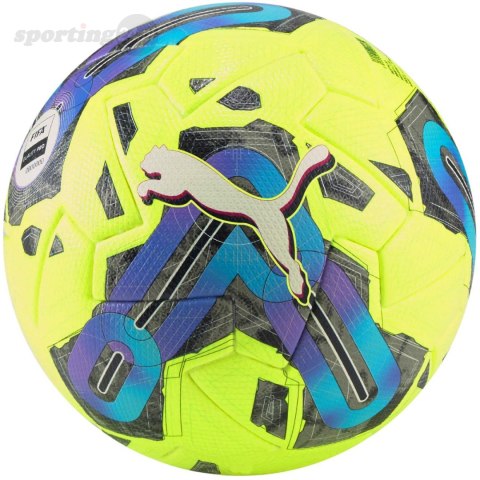 Piłka nożna Puma Orbita 1 TB FIFA Quality Pro żółto-niebiesko-czarna 83774 02 Puma