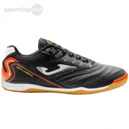 Buty piłkarskie Joma Maxima 2301 Indoor czarno-pomarańczowe MAXS2301IN Joma