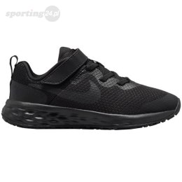 Buty dla dzieci Nike Revolution 6 czarne DD1095 001 Nike