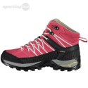 Buty trekkingowe damskie CMP Rigel Mid WP różowo-czarne 3Q1294616HL CMP