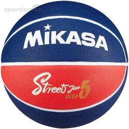 Piłka koszykowa Mikasa granatowo-czerwona BB502B-NBRW Mikasa