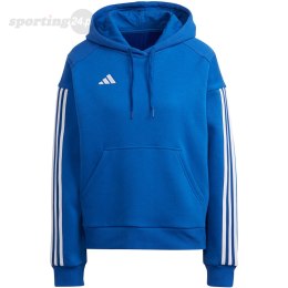 Bluza damska adidas Tiro 23 Competition Cotton Hoodie niebieska IC4617 Adidas teamwear