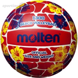 Piłka siatkowa Molten plażowa czerwono-żółta V5B1300-FR Molten