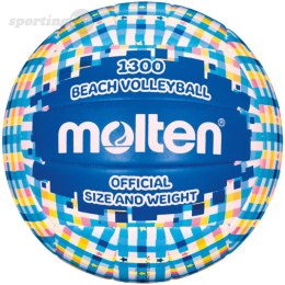 Piłka siatkowa Molten plażowa niebieska V5B1300-CB Molten