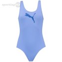 Kostium kąpielowy damski Puma Swim Women Swimsuit 1P foioletowy 907685 17 Puma