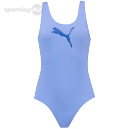 Kostium kąpielowy damski Puma Swim Women Swimsuit 1P foioletowy 907685 17 Puma
