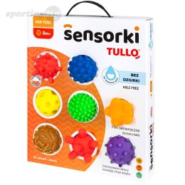 Piłki sensoryczne kształty 8 szt. AM Tullo 419 AM Tullo