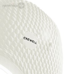 Czepek pływacki bąbelkowy Crowell Java biały kol.12 Crowell