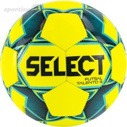 Piłka nożna hala Select Futsal Talento 9 MINI żółto-zielona 11305 Select