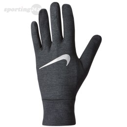 Rękawiczki damskie do biegania Nike Dri-Fit Fleece szare N1002577082 Nike