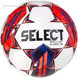 Piłka nożna Select Brillant Super TB 5 FIFA Quality Pro biało-czerwona 17848 Select