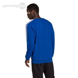 Bluza męska adidas Essentials French Terry 3-Stripes niebieska HE1832 Adidas