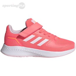Buty dla dzieci adidas Runfalcon 2.0 koralowe GV7754 Adidas