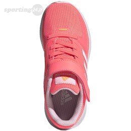 Buty dla dzieci adidas Runfalcon 2.0 koralowe GV7754 Adidas
