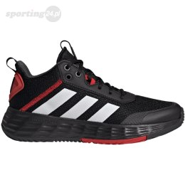 Buty koszykarskie męskie adidas Ownthegame 2.0 czarno-czerwone H00471 Adidas
