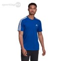 Koszulka męska adidas Essentials 3-Stripes Tee niebieska HE4410 Adidas