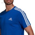 Koszulka męska adidas Essentials 3-Stripes Tee niebieska HE4410 Adidas