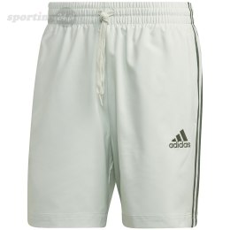 Spodenki męskie adidas AeroReady Essentials Chelsea 3-Stripes Shorts beżowe HL2257 Adidas