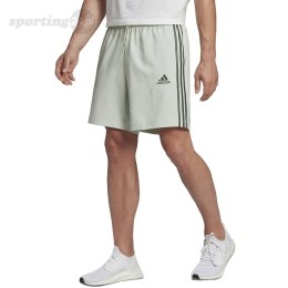 Spodenki męskie adidas AeroReady Essentials Chelsea 3-Stripes Shorts beżowe HL2257 Adidas