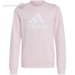 Bluza dla dzieci adidas Essentials Big Logo Sweatshirt różowa IC6119 Adidas