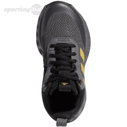 Buty dla dzieci adidas Ownthegame 2.0 czarno-złote GZ3381 Adidas