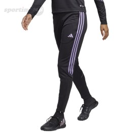 Spodnie damskie adidas Tiro 23 Club Training czarno-fioletowe IC1601 Adidas