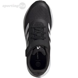 Buty dla dzieci adidas Runfalcon 3.0 Sport Running Elastic Lace Top Strap czarne HP5867 Adidas