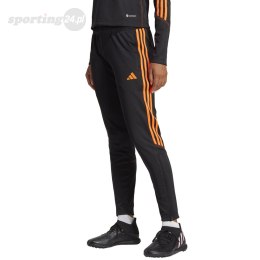 Spodnie damskie adidas Tiro 23 Club Training czarno-pomarańczowe HZ0189 Adidas